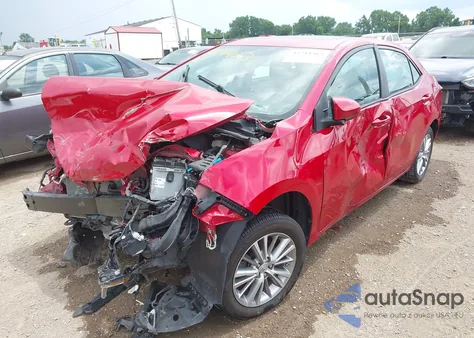 2015 Toyota Corolla Le Premium z USA, uszkodzony, nr VIN 2T1BURHE4FC282269